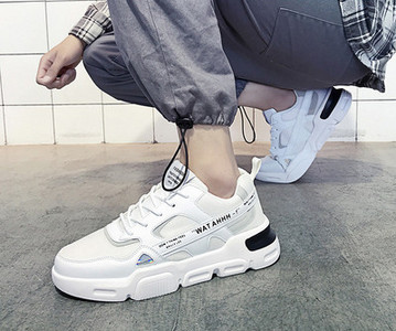 Ανδρικά casual αθλητικά παπούτσια με επίπεδη σόλα