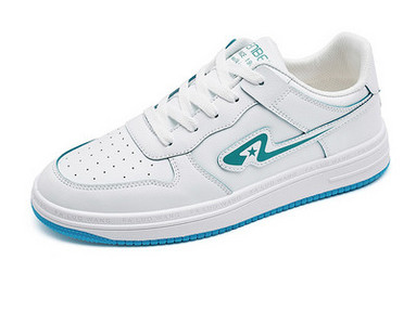 Ανδρικά έκο δερμάτινα αθλητικά παπούτσια με επίπεδη σόλα