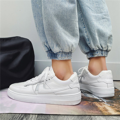 Ανδρικά sneakers από οικολογικό δέρμα άνοιξη-φθινόπωρο