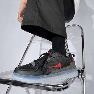 Ανδρικά αθλητικά παπούτσια με επίπεδη σόλα - δύο μοντέλα