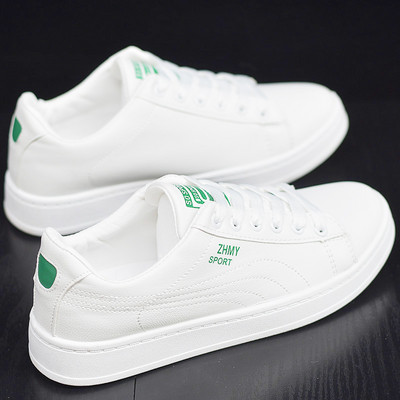 Ανδρικά παπούτσια από faux δέρμα με επίπεδη σόλα - διάφορα μοντέλα