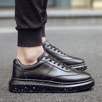 Tenisi model uni din imitatie de piele potriviti pentru barbati si femei