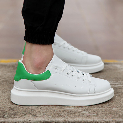 Tenisi model uni din imitatie de piele potriviti pentru barbati si femei