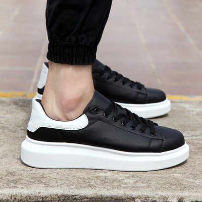 Tenisi model uni din imitatie de piele potriviti pentru barbati si femei