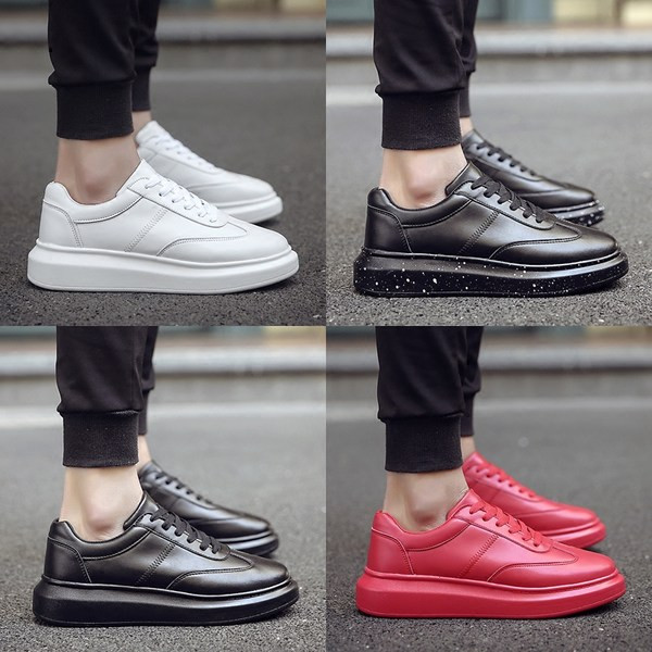 Tenisi model uni din imitatie de piele potriviti pentru barbati si femei