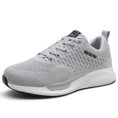 Διχτυωτά ανδρικά παπούτσια, άνετα και ελαφριά με επίπεδη σόλα