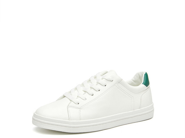 Čiste muške patike od eko kože bijele boje