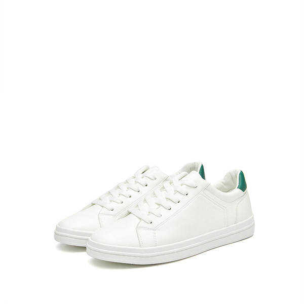 Čiste muške patike od eko kože bijele boje