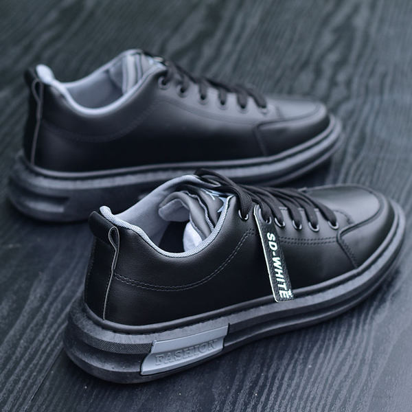 Muške tenisice od umjetne kože - ravni potplat