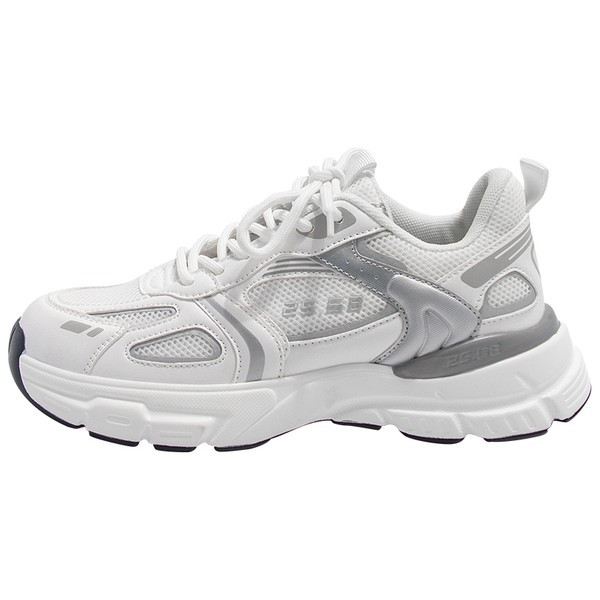 Γυναικεία αθλητικά παπούτσια με κορδόνια και τραχιά σόλα - τρία χρώματα