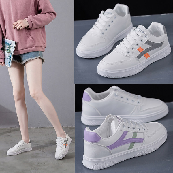 Γυναικεία υφασμάτινα αθλητικά παπούτσια με κορδόνια - αρκετά χρώματα