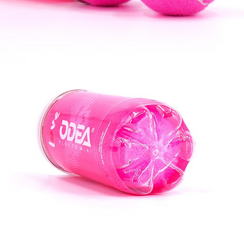 Ροζ μπάλα τένις με κουτί
