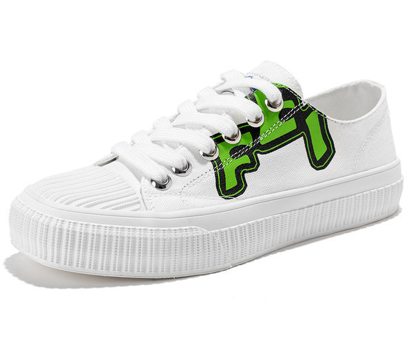 Γυναικεία αθλητικά παπούτσια με επίπεδη σόλα και κορδόνια - διάφορα μοντέλα