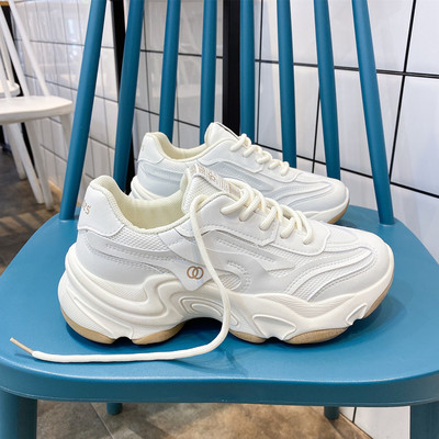 Κομψά γυναικεία αθλητικά παπούτσια στρογγυλεμένο μοντέλο