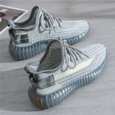 Γυναικεία υφασμάτινα αθλητικά παπούτσια με κορδόνια και σόλα σιλικόνης