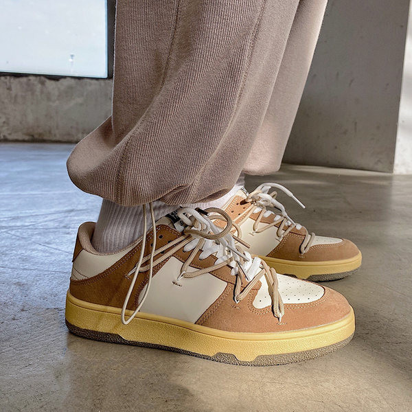 Adidași de piele ecologică respirabili pentru bărbați