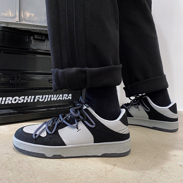 Adidași de piele ecologică respirabili pentru bărbați