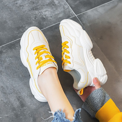 Ženske tenisice s debelim potplatom i mrežastim gornjištem