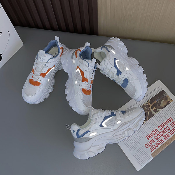 Ženske tenisice s debelim potplatom i mrežastim gornjištem