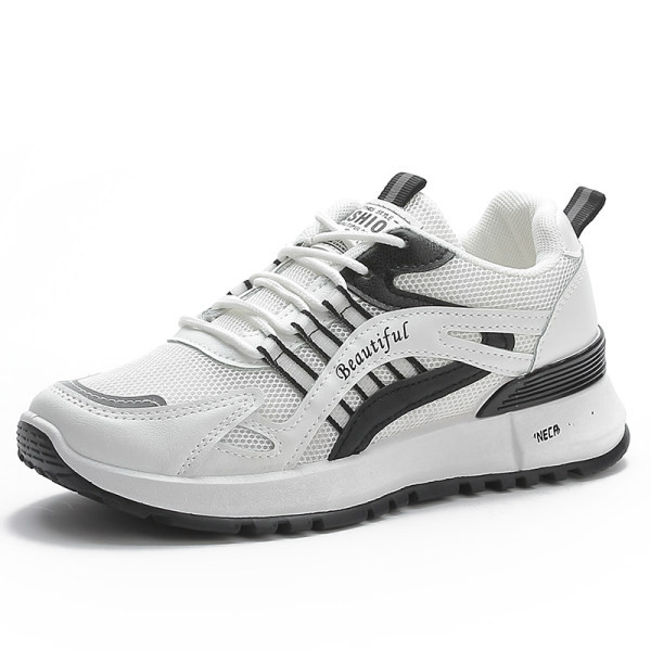 Νέο μοντέλο γυναικεία αθλητικά παπούτσια με ψηλή σόλα - δύο χρωμάτων