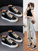 Tenisi dama eleganti din piele intoarsa ecologica cu broderie