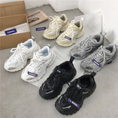 Γυναικεία casual αθλητικά παπούτσια σε τρία χρώματα με τραχιά σόλα