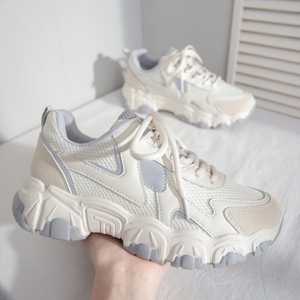 Tenisi casual dama cu sireturi si talpa aspra - mai multe culori