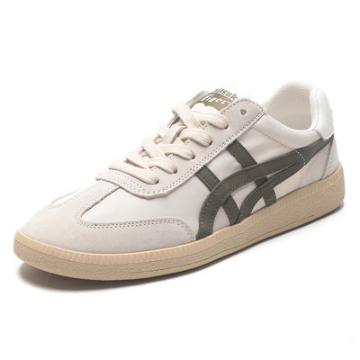 Νέο μοντέλο γυναικεία αθλητικά παπούτσια  με επίπεδη σόλα σε μπεζ χρώμα