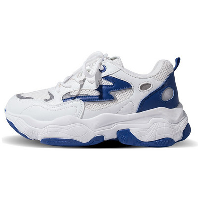 Γυναικεία sneakers με κορδόνια και τραχιά σόλα διάφορα χρώμα