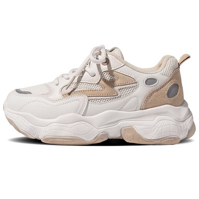 Γυναικεία sneakers με κορδόνια και τραχιά σόλα διάφορα χρώμα