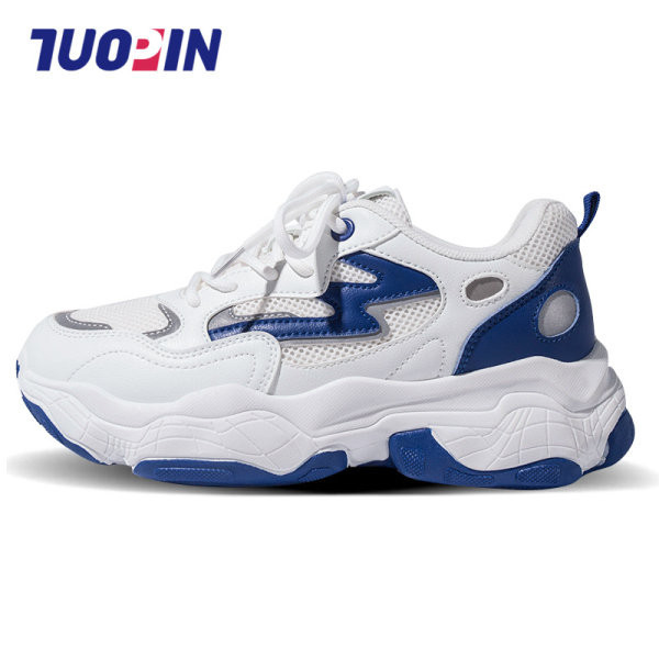 Γυναικεία sneakers με κορδόνια και τραχιά σόλα διάφορα χρώμα