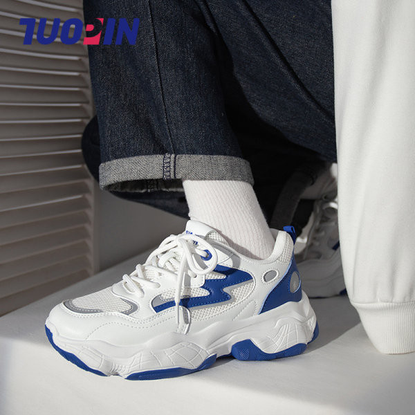 Γυναικεία sneakers με κορδόνια και τραχιά σόλα διάφορα χρώμα