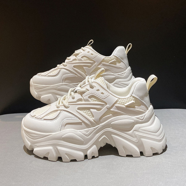 Ženske tenisice s visokim đonom i vezicama u tri boje