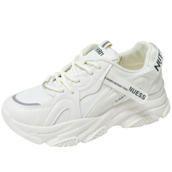 Tenisi de damă de actualitate cu talpă aspră și inscripție