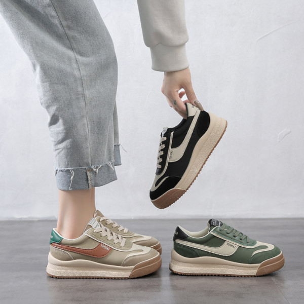 Casual αθλητικά παπούτσια με κορδόνια σε τρία χρώματα