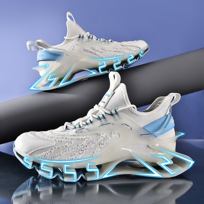 Naujo modelio vyriški sportbačiai grubiu padu - kelių spalvų