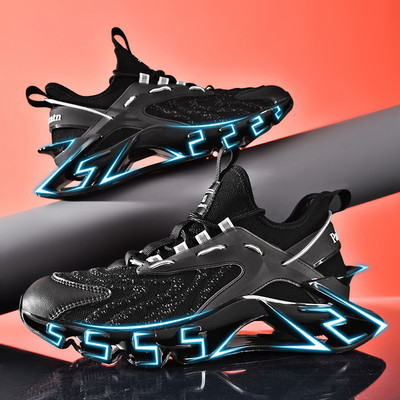 Naujo modelio vyriški sportbačiai grubiu padu - kelių spalvų