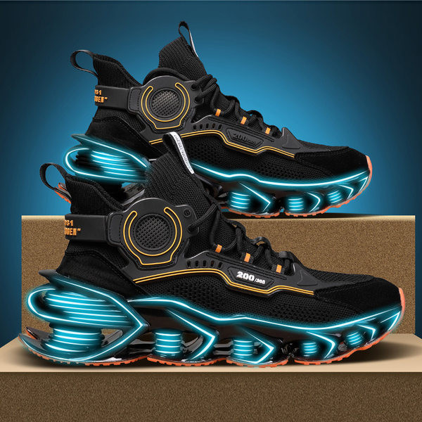 Naujo modelio vyriški sportbačiai grubiu padu - kelių spalvų