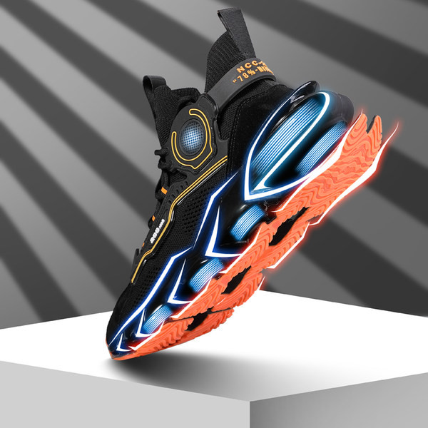 Naujo modelio vyriški sportbačiai grubiu padu - kelių spalvų