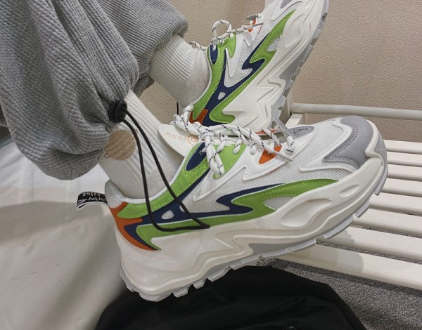 Muške casual tenisice sa debelim đonom - dvije boje