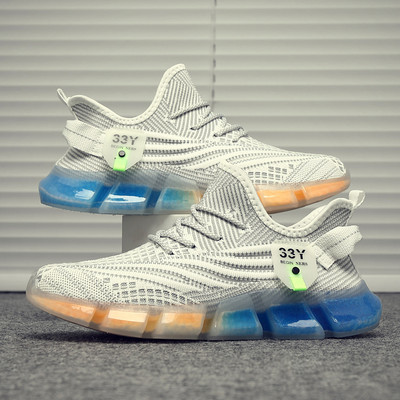 Ανδρικά αθλητικά sneakers με κορδόνια - τρία χρώματα