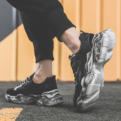 Σύγχρονα ανδρικά αθλητικά παπούτσια με τραχιά σόλα - αρκετά χρώματα