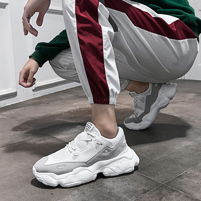 Σύγχρονα ανδρικά αθλητικά παπούτσια με τραχιά σόλα - αρκετά χρώματα