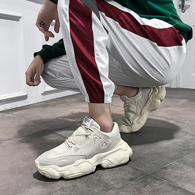 Σύγχρονα ανδρικά αθλητικά παπούτσια με τραχιά σόλα - αρκετά χρώματα