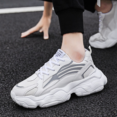 Σύγχρονα ανδρικά αθλητικά παπούτσια με τραχιά σόλα - αρκετά χρώματα