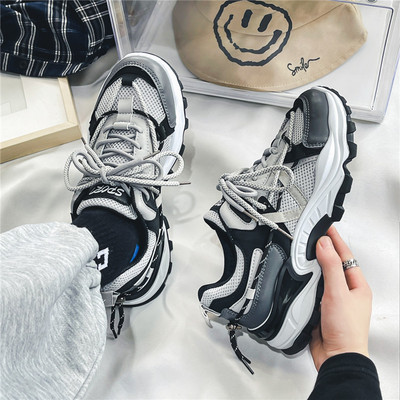 Νέο μοντέλο χρωματιστών αθλητικά παπούτσια με τραχιά σόλα - διάφορα μοντέλα