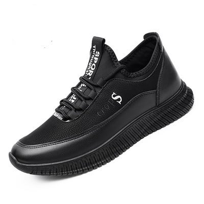 Model nou de pantofi sport și casual cu șireturi în negru