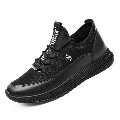 Model nou de pantofi sport și casual cu șireturi în negru