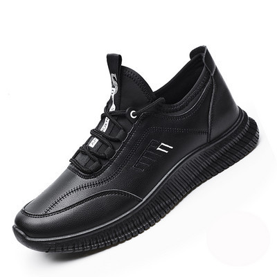 Model nou de pantofi sport și casual cu șireturi în negru