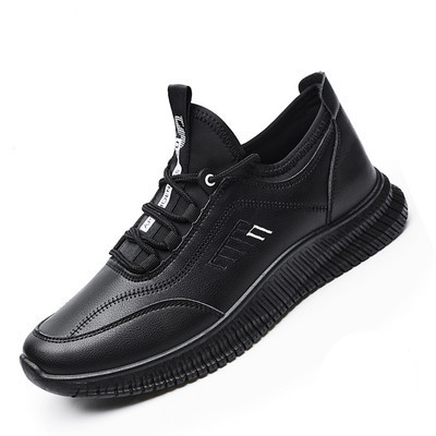 Model nou de pantofi sport și casual cu șireturi în negru